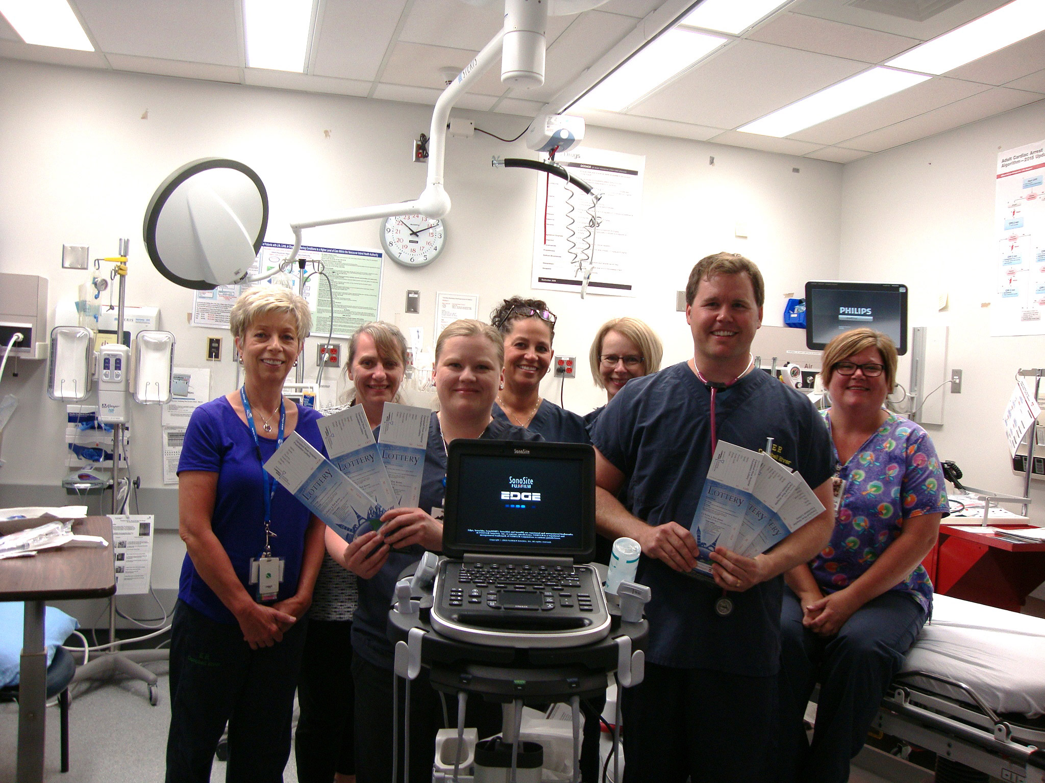 Portable Ultrasound ER Staff