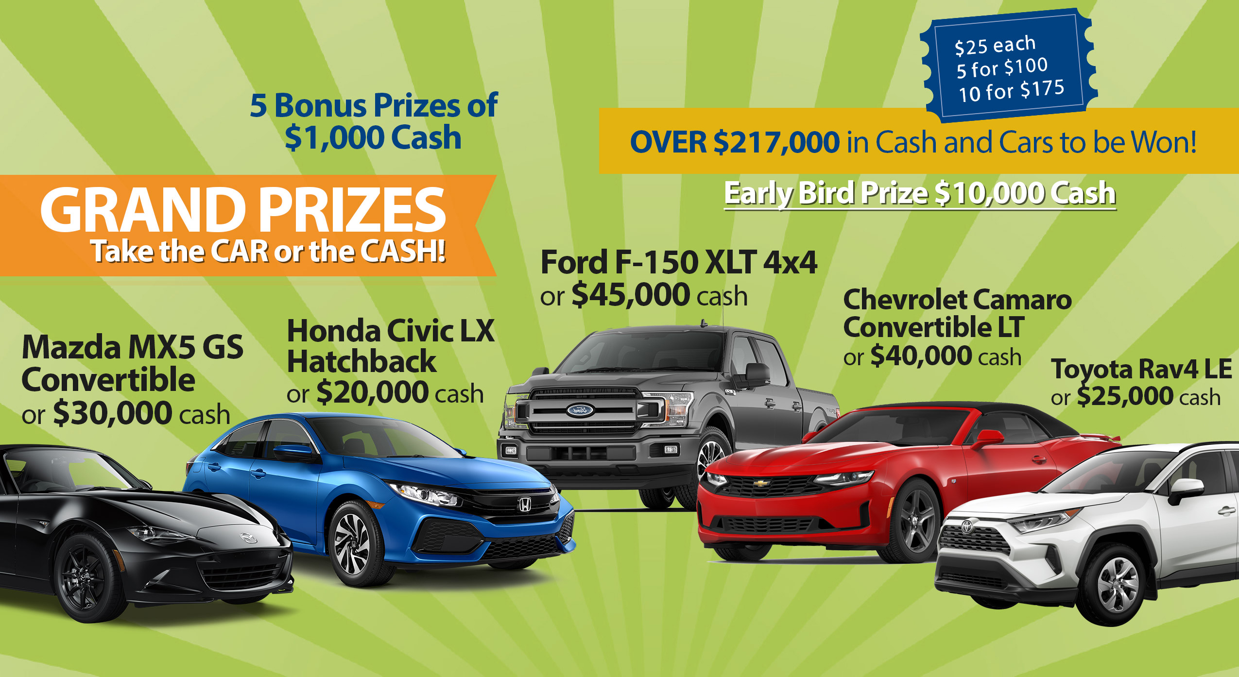 Hospice Niagara's 5 Car Draw Back for 2019 The Home Lottery News™ Hospice Niagara's 5 Car Draw Back for 2019 The Home Lottery News™