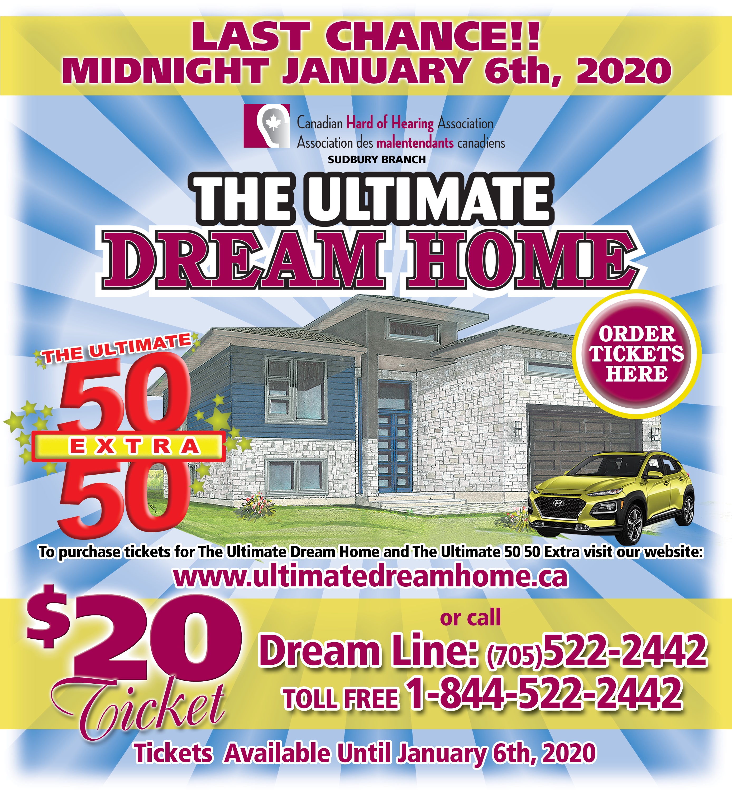 Last Chance To Win The 20 Ultimate Dream Home! The Home Lottery News™