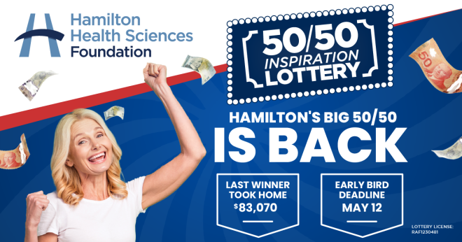 Hamilton Health Sciences Foundation Inspiration 50/50