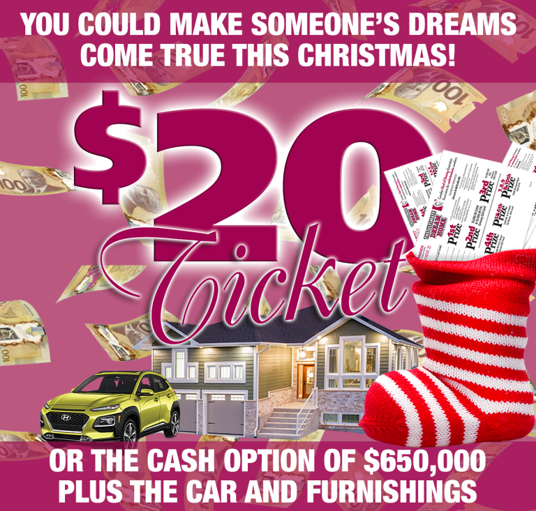 The Ultimate Gift Idea Only 20! (CHHA Sudbury Dream Home Lottery