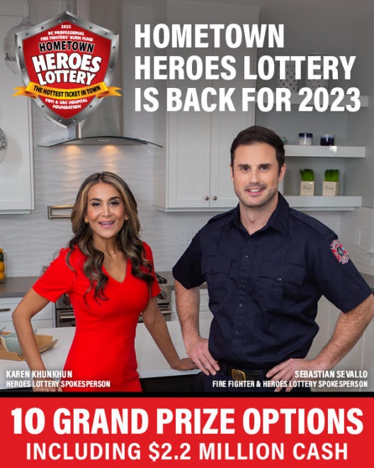 Hometown Heroes Lottery is back for 2023 | The Home Lottery News™
