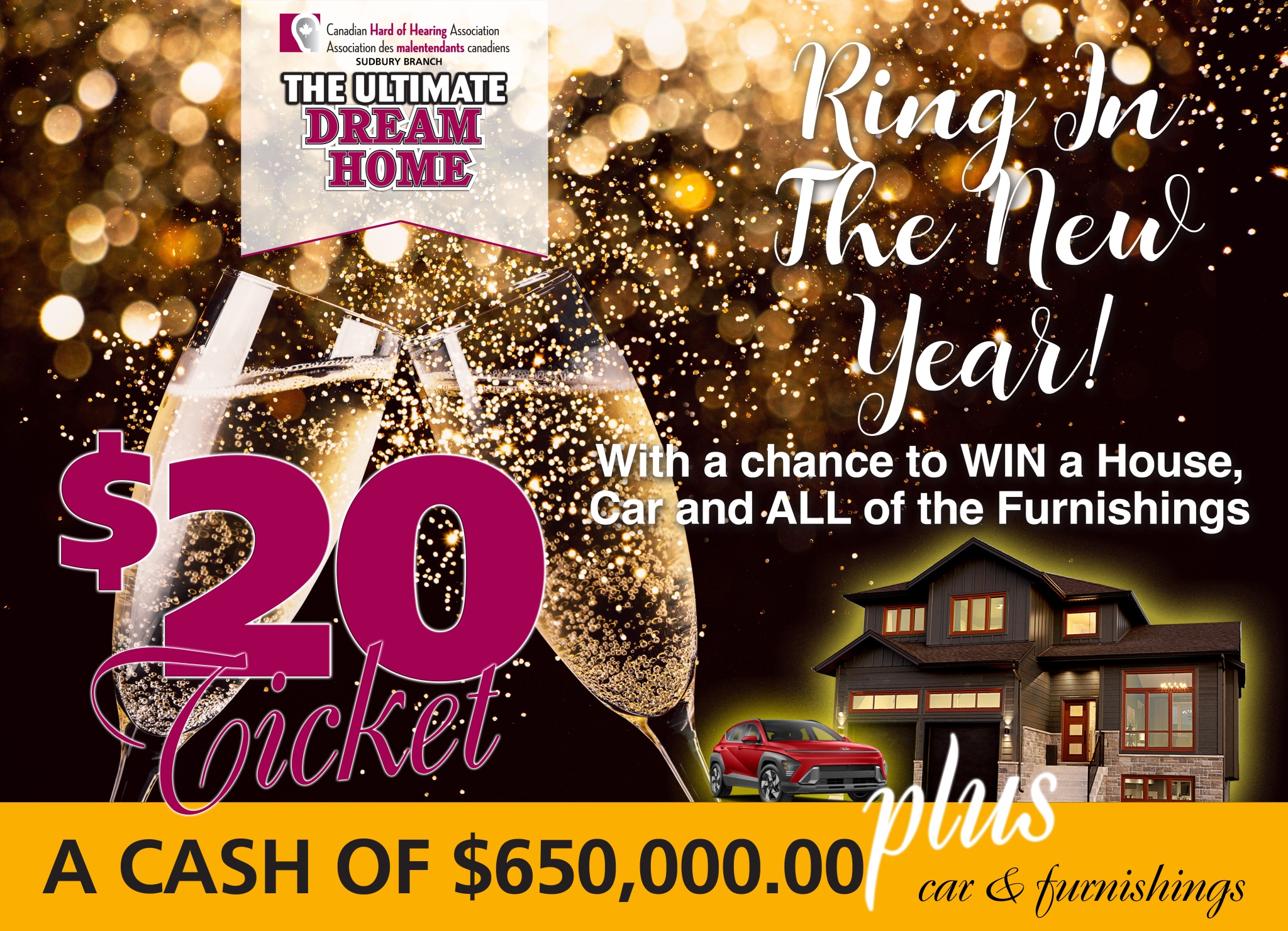 Ring In The New Year With the Ultimate Dream Home Lottery! The Home