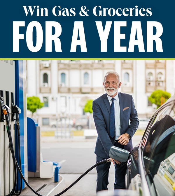 Win gas & groceries for a year