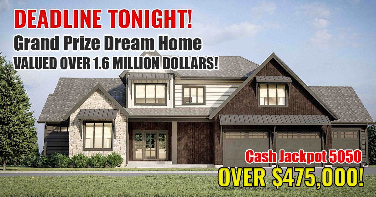 2025 Grande Prairie Rotary Dream Home Lottery