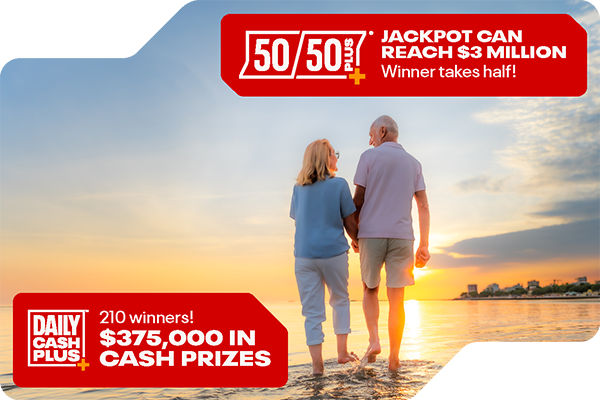 50/50 PLUS and DAILY CASH PLUS