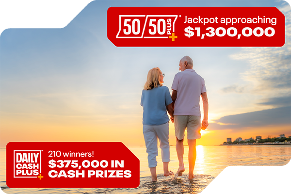 50/50 OVER $1.2 MILLION