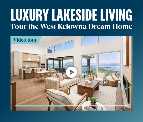 Luxury lakeside living - tour the West Kelowna dream home