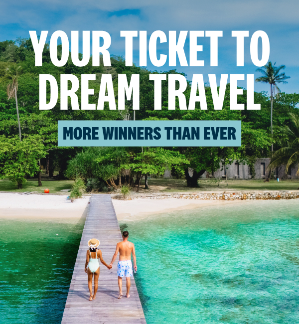 Your ticket to dream travel - more winners than ever