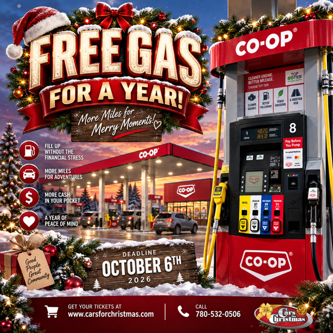 4 days left to enter and win free gas for a year