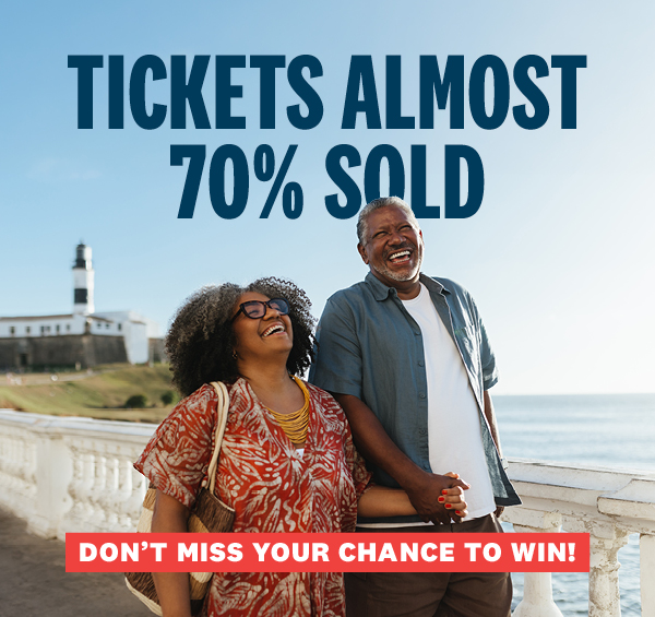 Tickets almost 70% sold