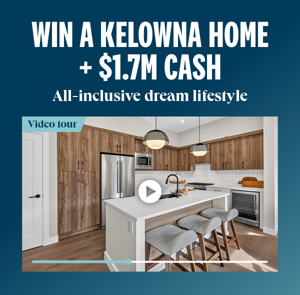 VIDEO TOUR: Okanagan home + $1.7 million cash