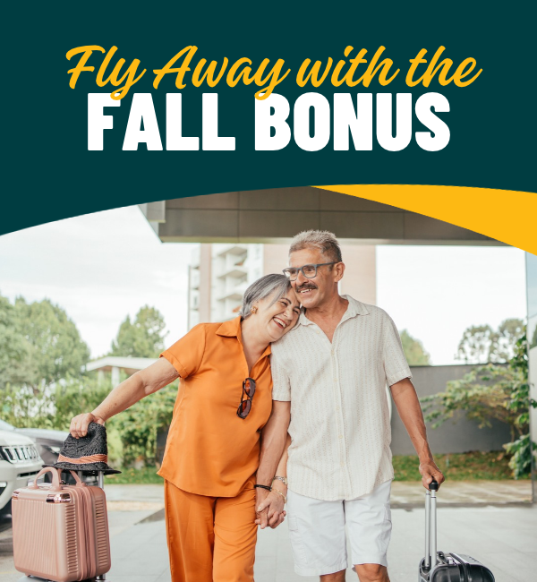 Fly away with the Fall Bonus