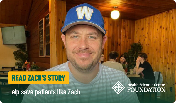 Read Zach's story - help save patients like Zach