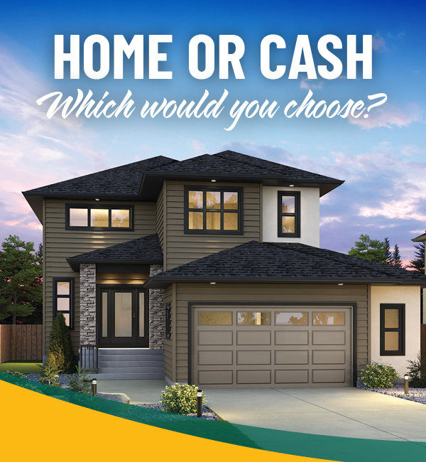 Home or cash - which would you choose?