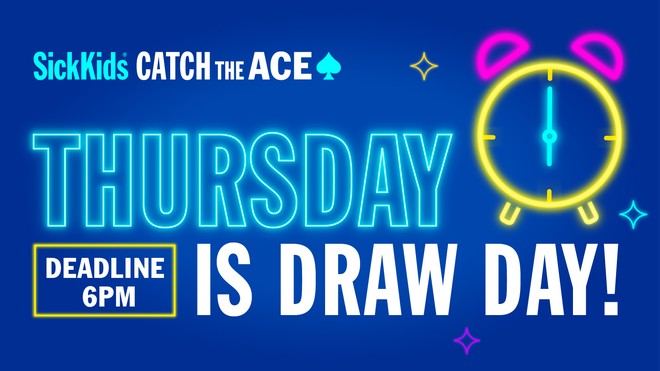 Thursday is Draw Day