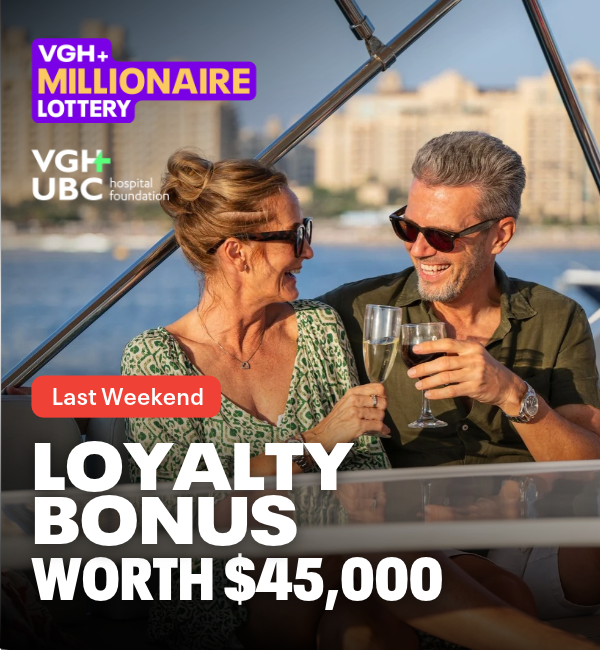 Last Weekend - Loyalty Bonus worth $45,000