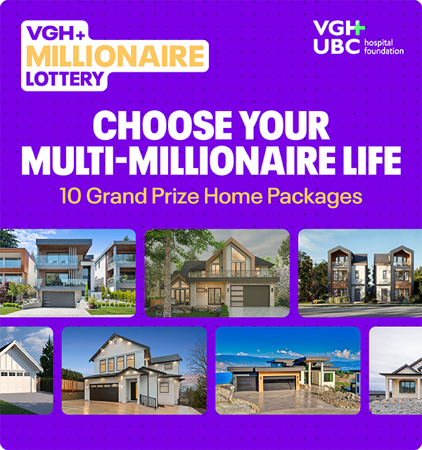 Choose your multi-millionaire life - 10 Grand Prize home packages