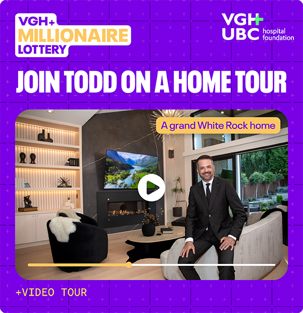 Join Todd on a home tour - a grand White Rock home